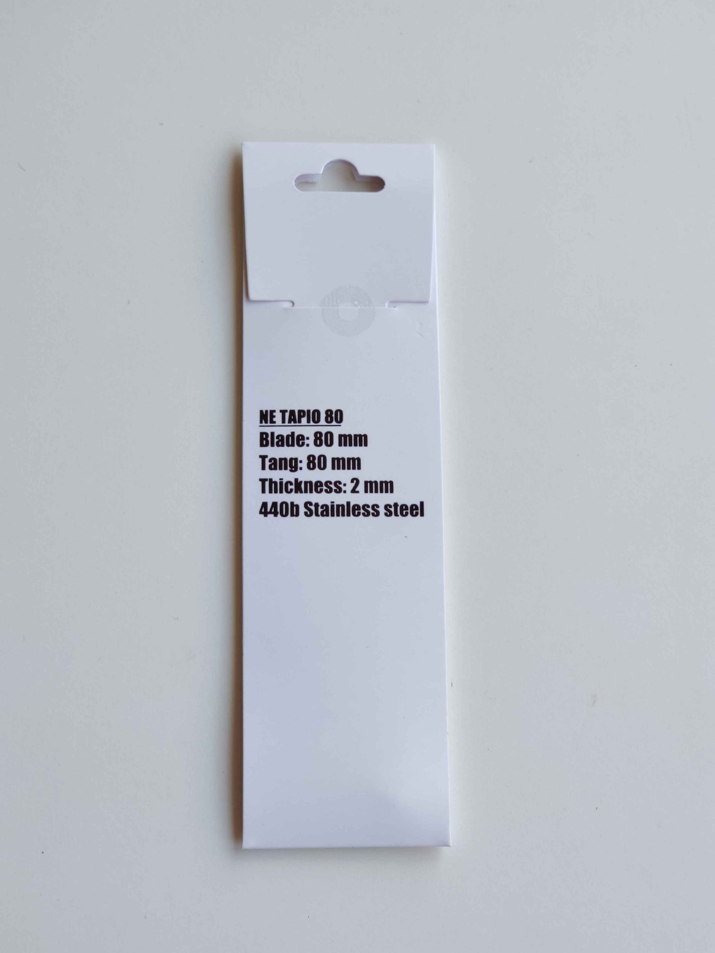 Tapio 80 - Precise Drop Point Scandi Blade
