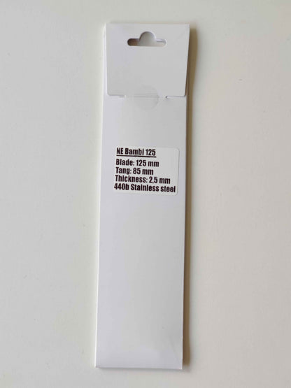 Bambi 125 - Long bushcraft blade