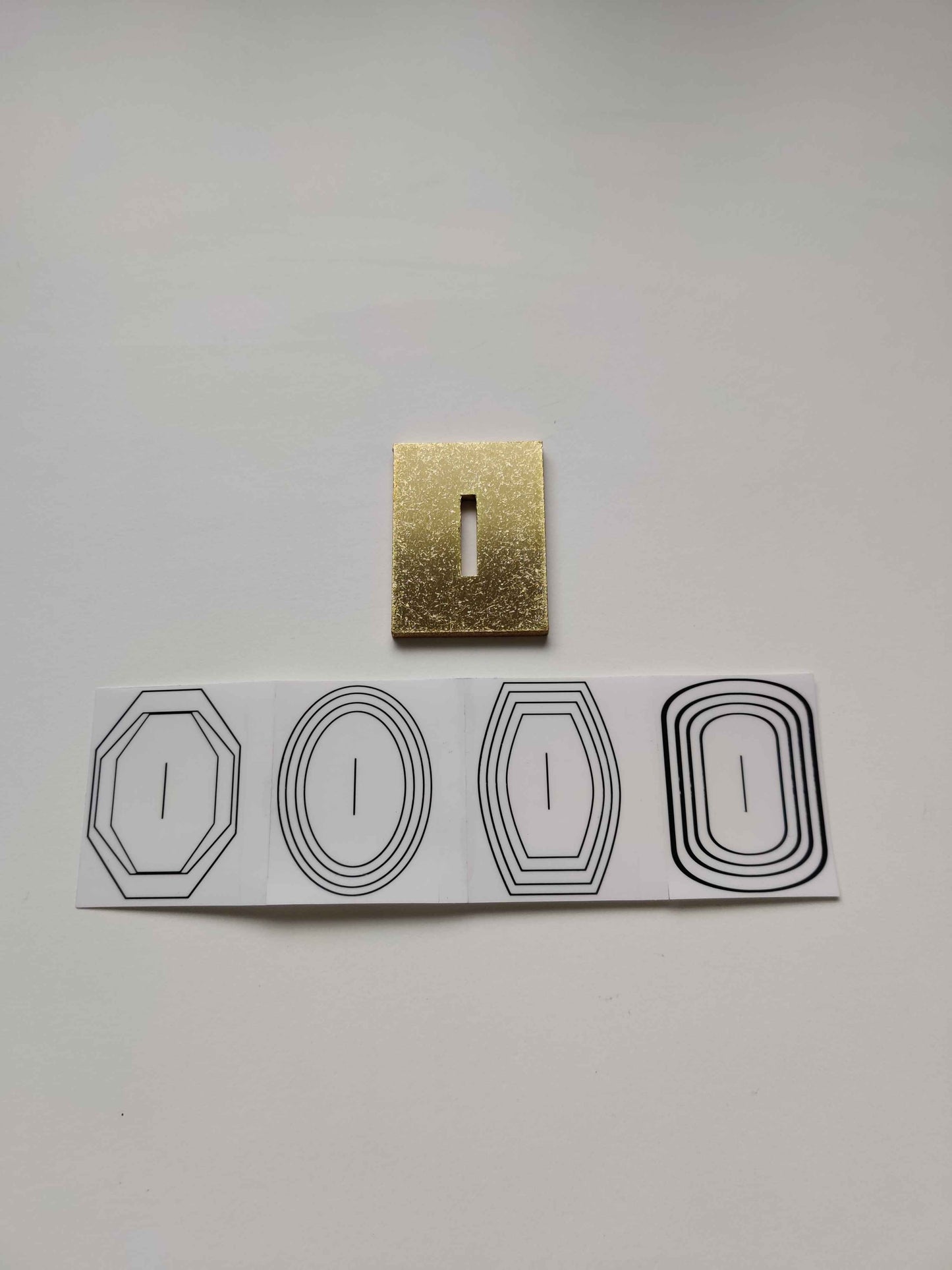 Bolster - 17x3 mm (Brass or Stainless Steel)