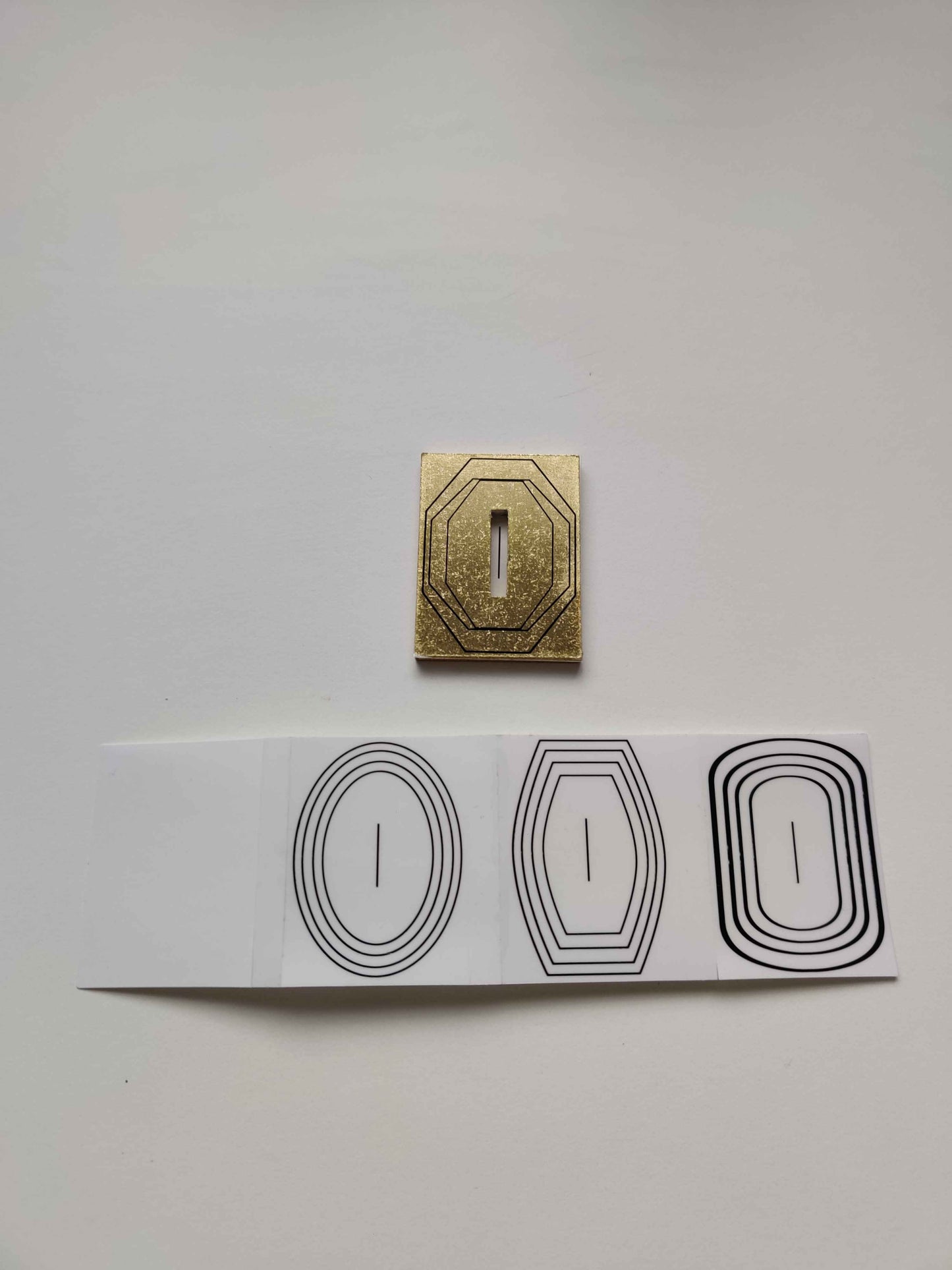 Bolster - 17x3 mm (Brass or Stainless Steel)