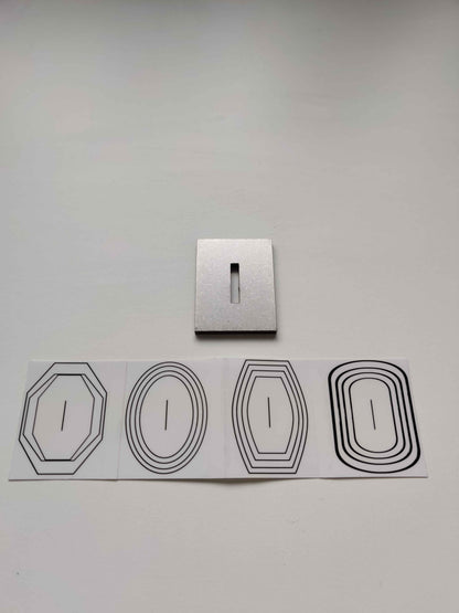 Bolster - 17x3 mm (Brass or Stainless Steel)