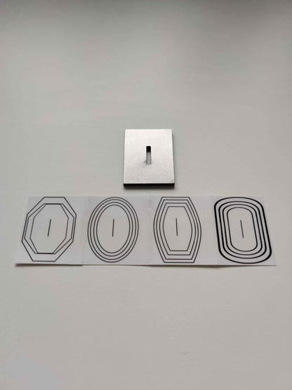 Bolster - 13x2,5 mm (Brass or Stainless Steel)