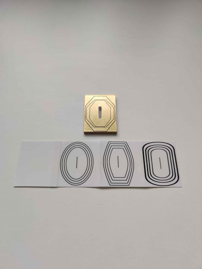 Bolster - 13x2,5 mm (Brass or Stainless Steel)