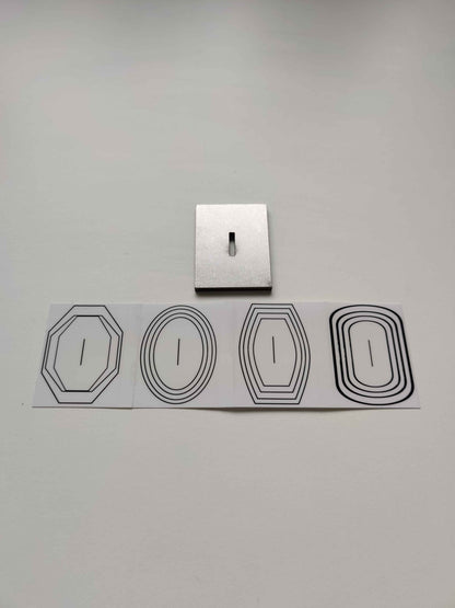 Bolster - 11x2 mm (Brass or Stainless Steel)