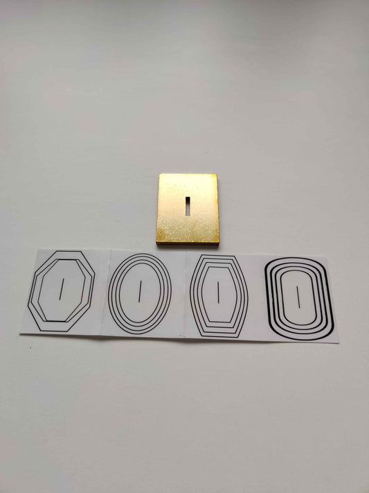 Bolster - 11x2 mm (Brass or Stainless Steel)