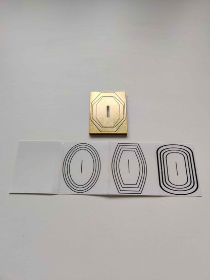 Bolster - 11x2 mm (Brass or Stainless Steel)