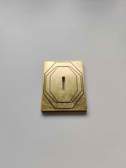 Bolster - 11x2 mm (Brass or Stainless Steel)