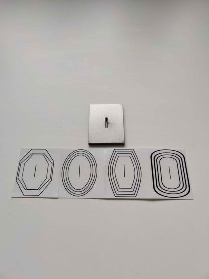 Bolster - 10x1,2 mm (Brass or Stainless Steel)