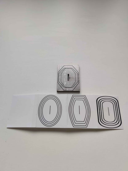 Bolster - 10x1,2 mm (Brass or Stainless Steel)