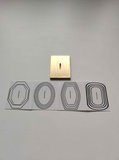 Bolster - 10x1,2 mm (Brass or Stainless Steel)