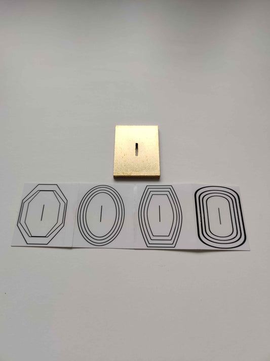 Bolster - 10x1,2 mm (Brass or Stainless Steel)