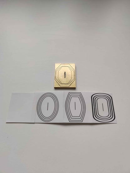 Bolster - 10x1,2 mm (Brass or Stainless Steel)
