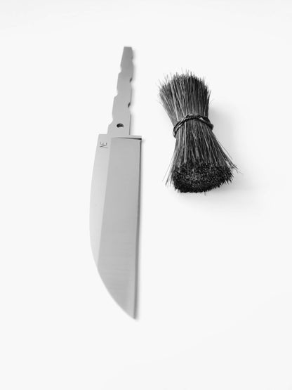 John-Forager 80 + Brush - Foraging, whittling & paring blade