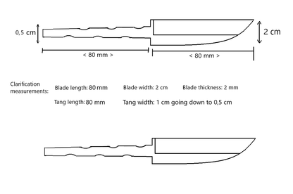 John-Forager 80 - Foraging, whittling & paring blade