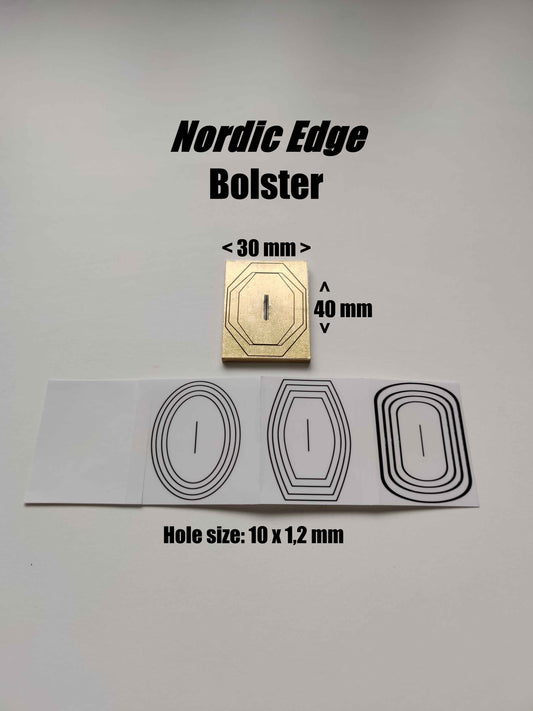 Bolster - 10x1,2 mm (Brass or Stainless Steel)