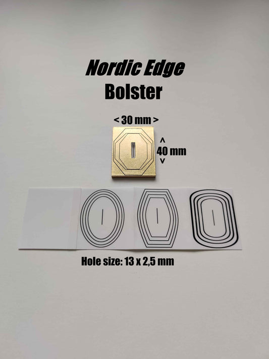 Bolster - 13x2,5 mm (Brass or Stainless Steel)