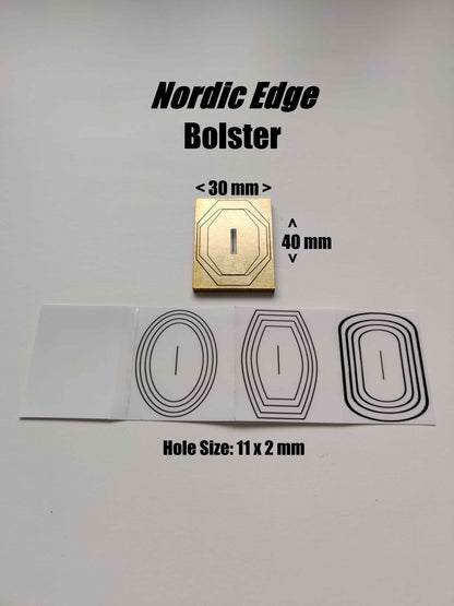 Bolster - 11x2 mm (Brass or Stainless Steel)