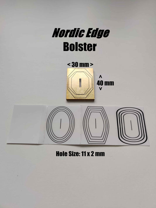 Bolster - 11x2 mm (Brass or Stainless Steel)