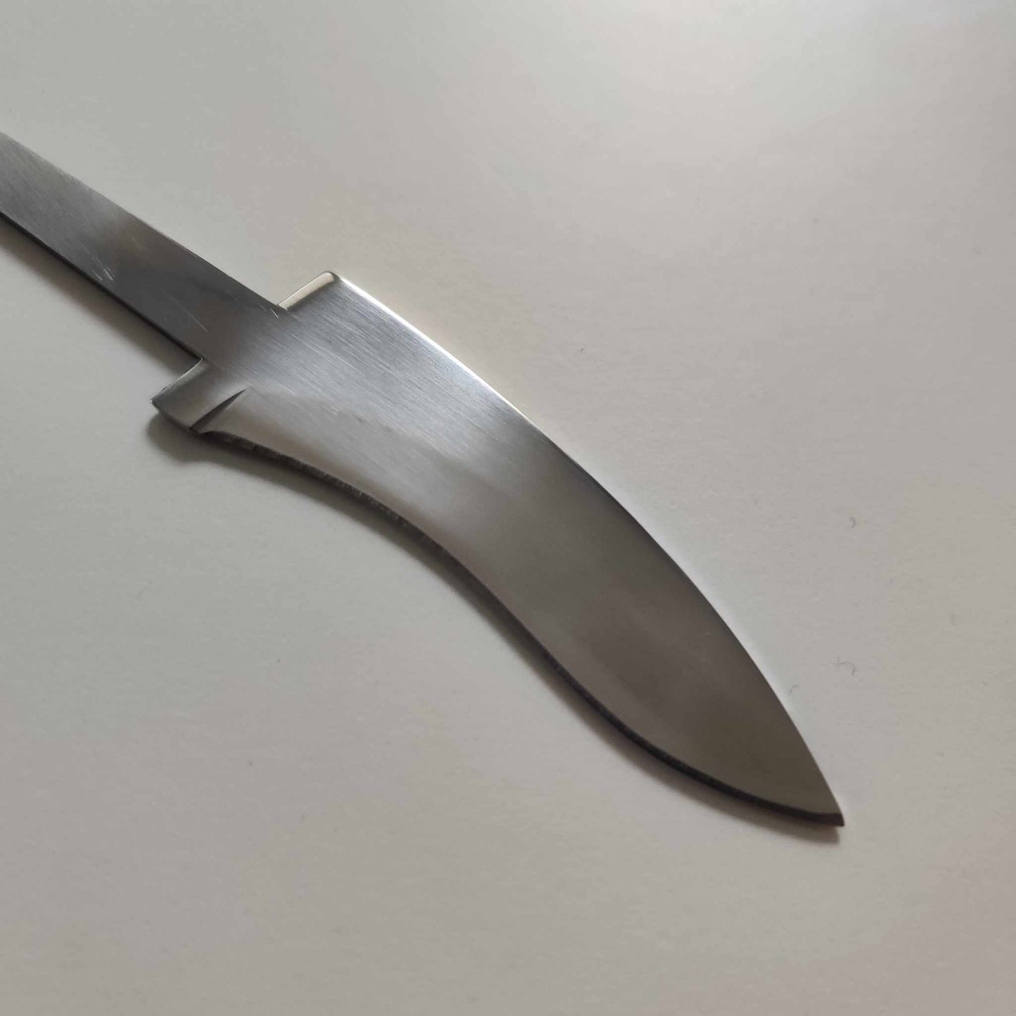 Mushroom Knife Blade Blank DIY Pilzmesser 1,5mm Foraging Knife Making Nordic Edge RF SVK Knives_Julius 440b Stainless Steel jagdmesser